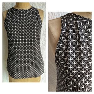 Banana Republic Patterned Lined Blouse